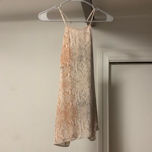 100% silk top (lined)